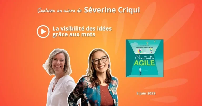photos de Sacheen Sierro et de Séverine Criqui pour le podast sur comment développer sa visibilité SEO avec les mots